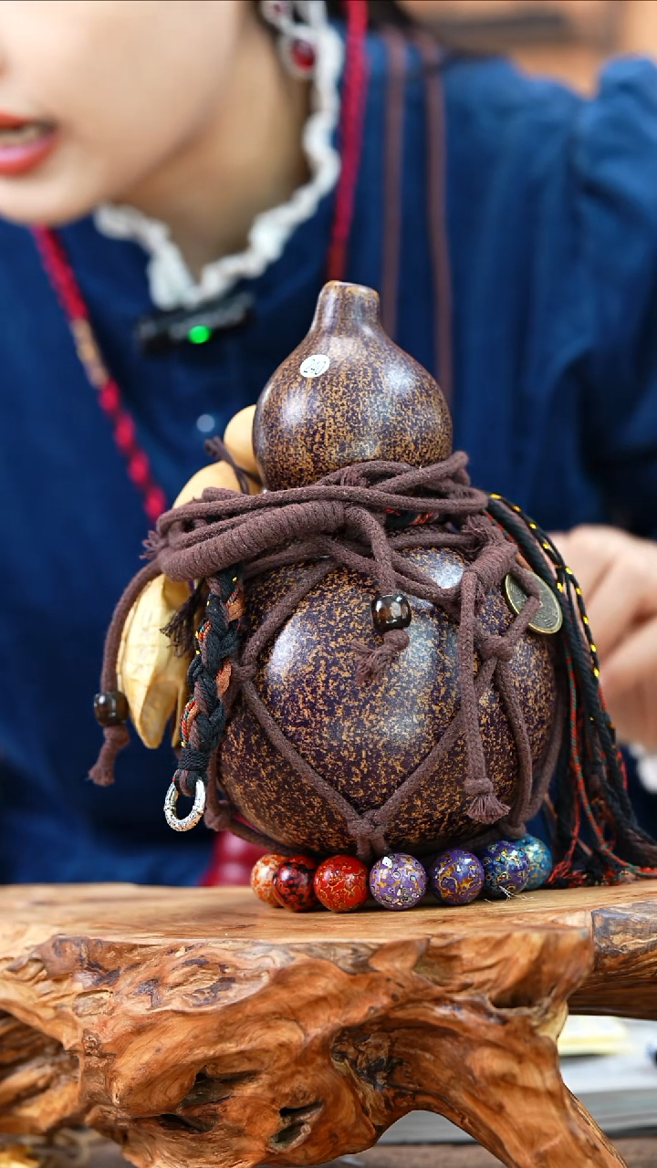 【闪购商品】240—光岳葫天然大漆酒葫芦不含漆珠