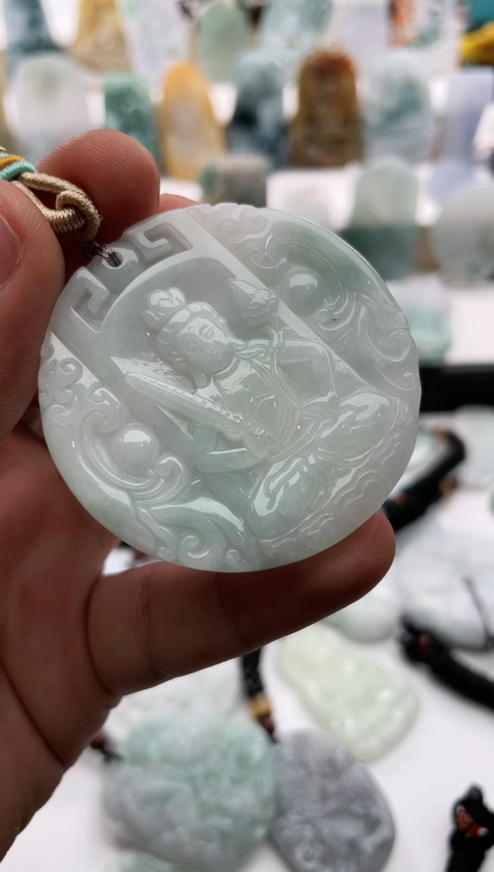 【闪购商品】翡翠颈饰未镶嵌..../1/15/184