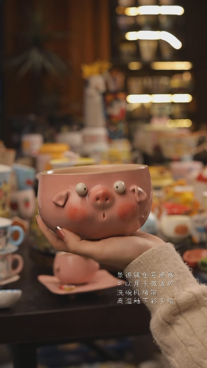 景德镇釉下彩绘设计师款式陶瓷