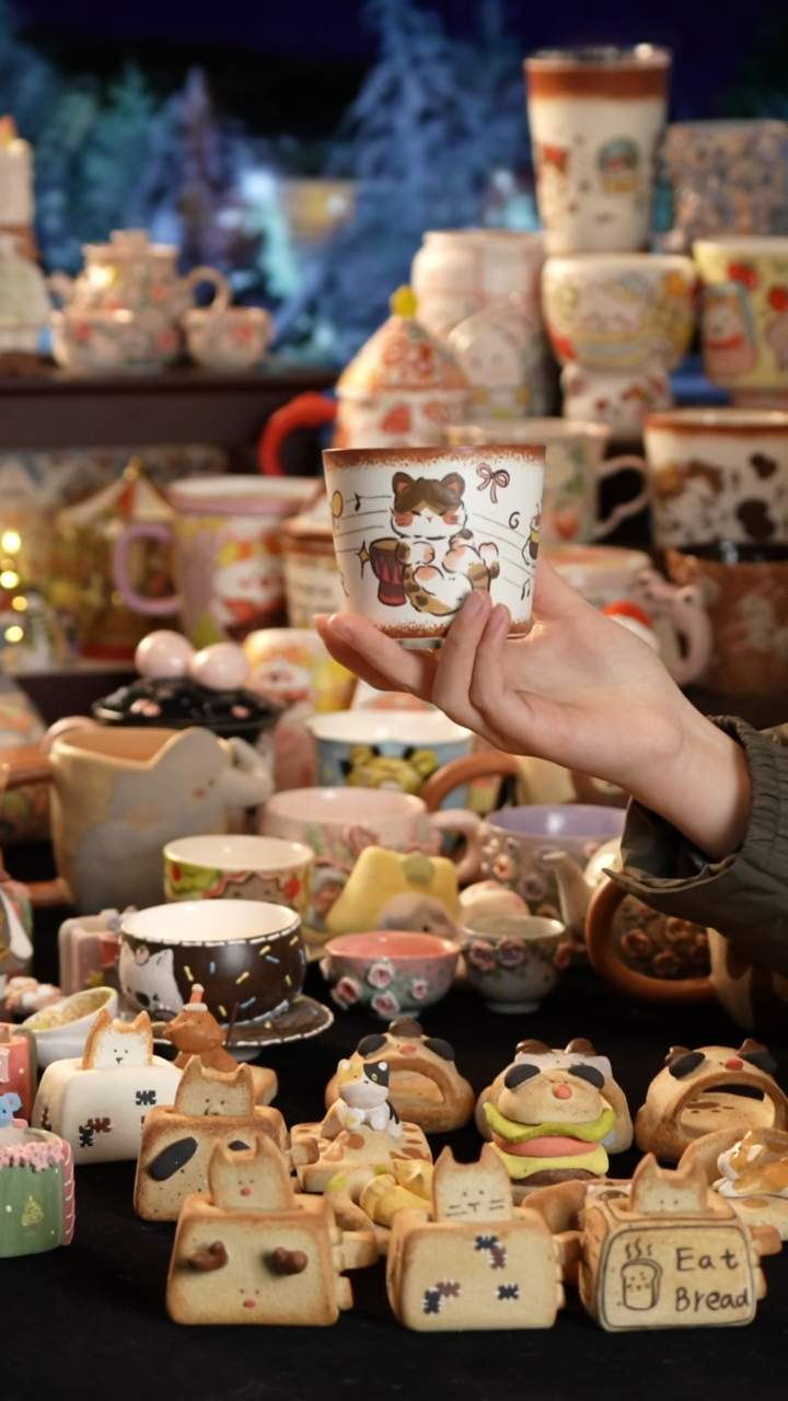 其他陶景德镇釉下彩手绘设计师款陶瓷