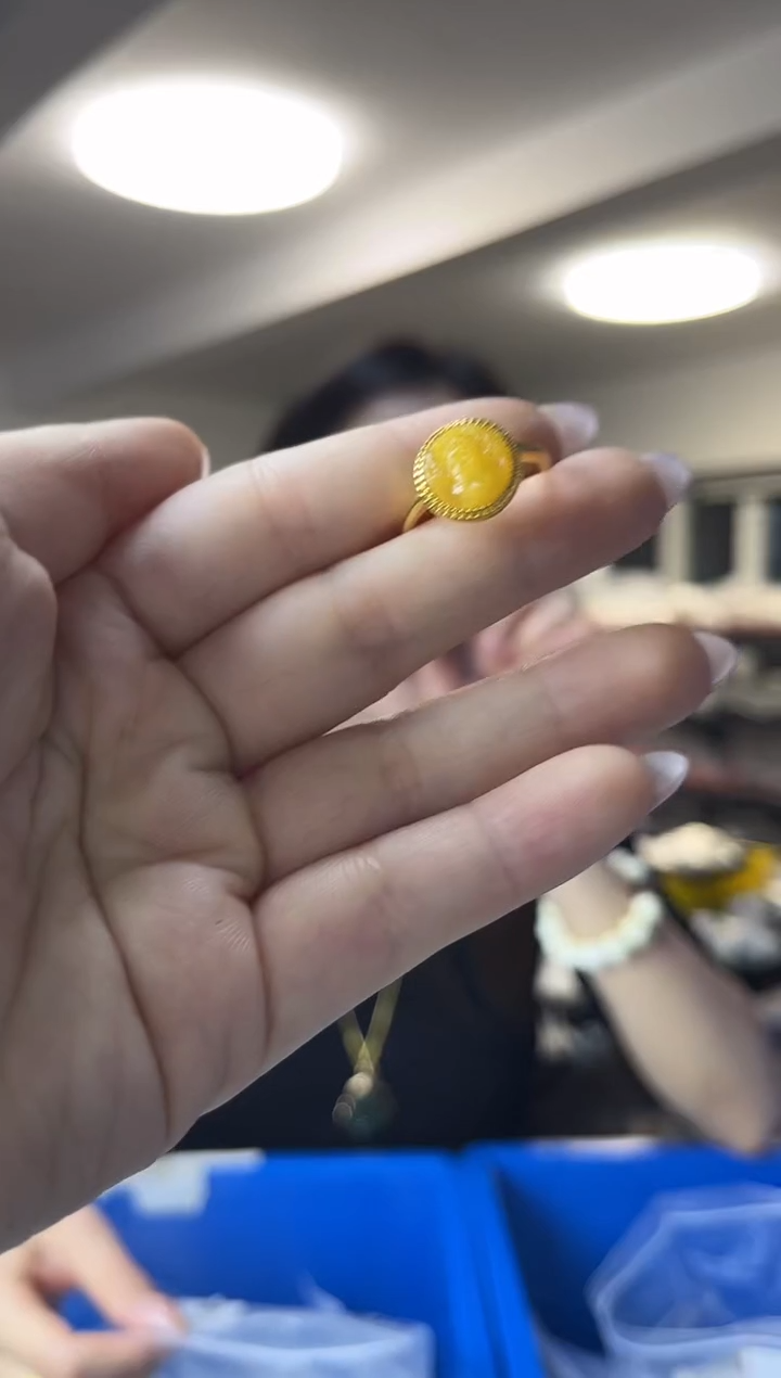 裸石蜜蜡未镶嵌（多样性发一件）