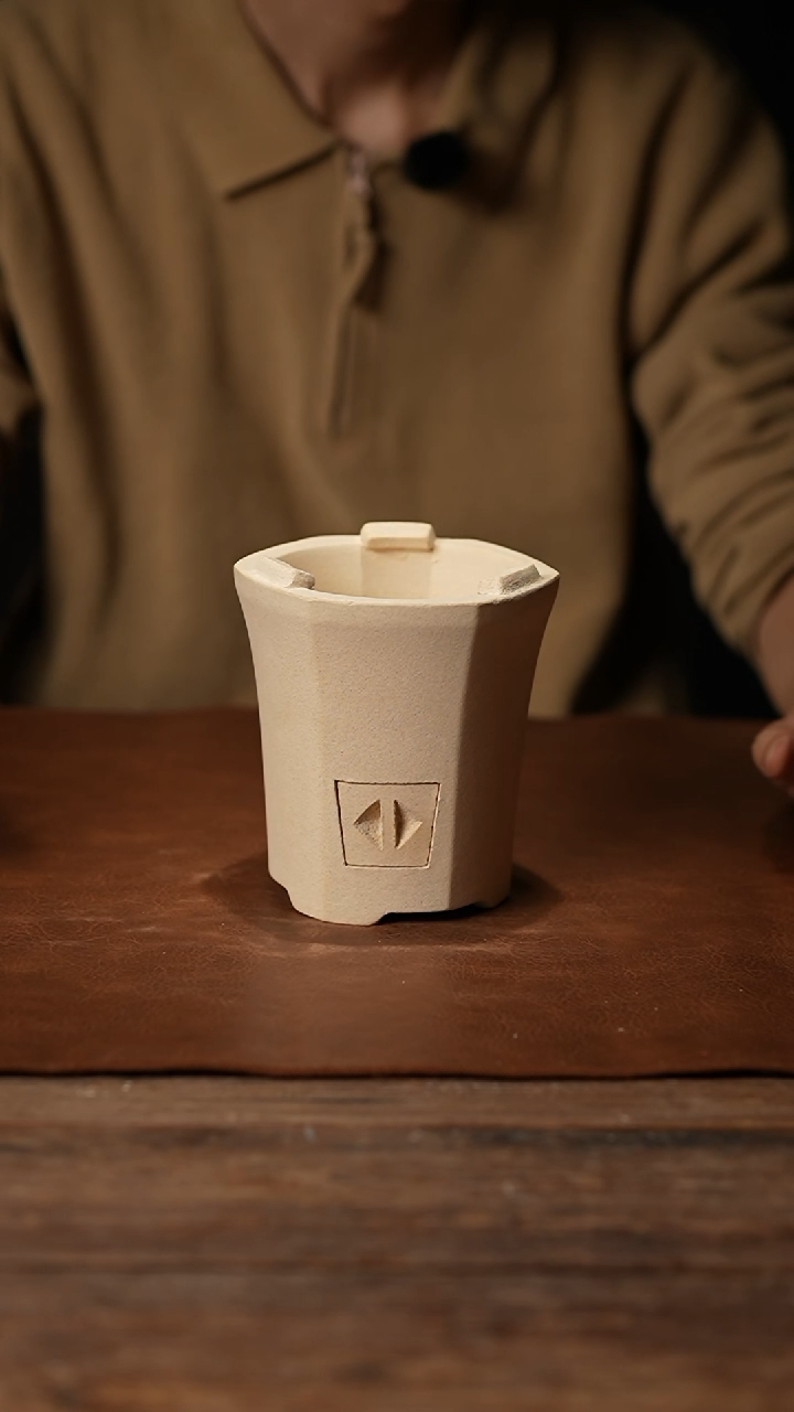 021六边形奶油风炭炉