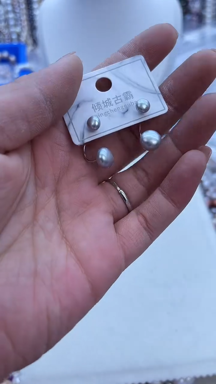 【闪购商品】淡水珍珠耳饰未镶嵌161