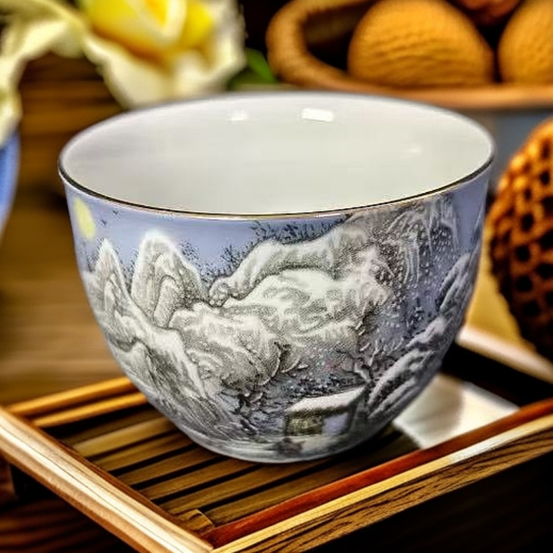 瑞雪兆丰年雪景主人杯zh505