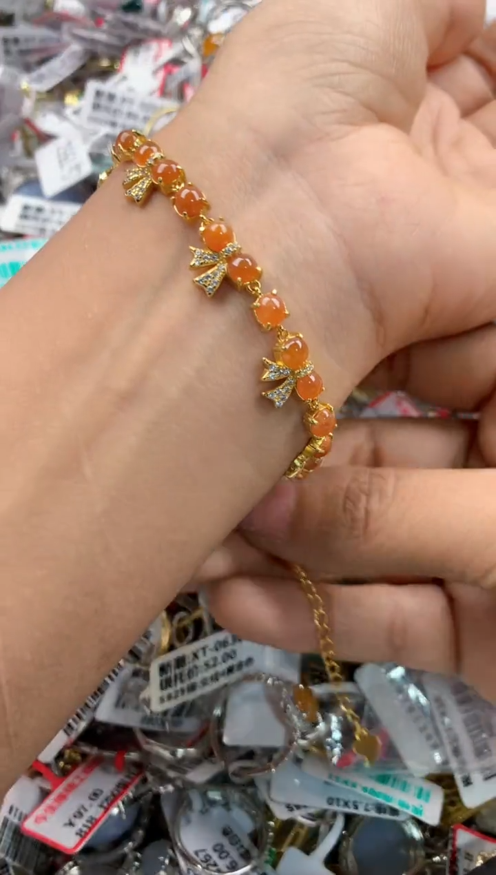 银S925镶嵌戒指翡翠141414---6
