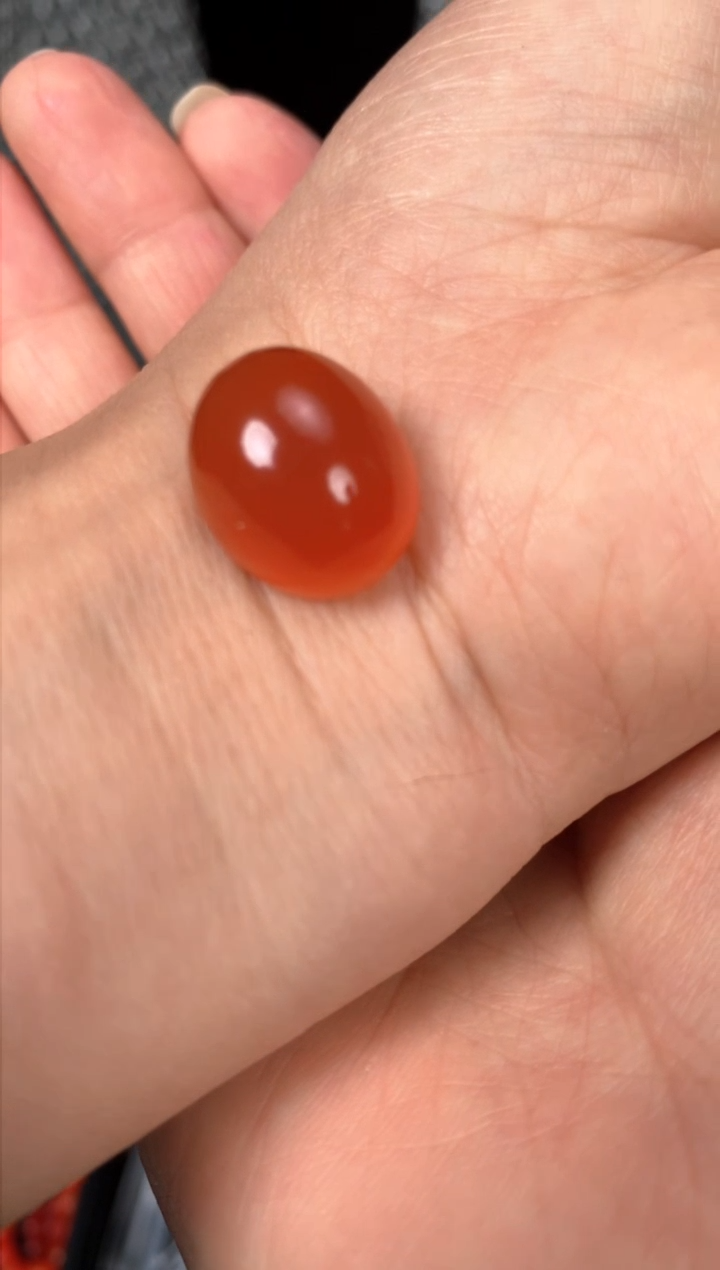 【闪购商品】南红玛瑙蛋面未镶嵌原矿南红蛋面16.6*13.8*10.1