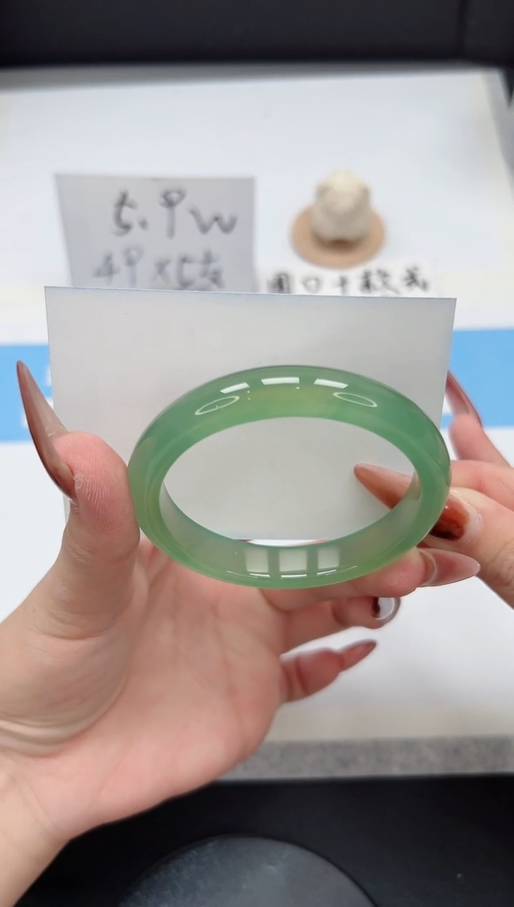 【闪购商品】玛瑙/玉髓手镯未镶嵌158/55.7晴水