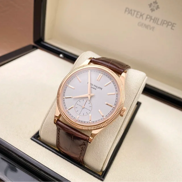 95新 Patek Philippe/百达翡丽 6119R卡25年男表7717