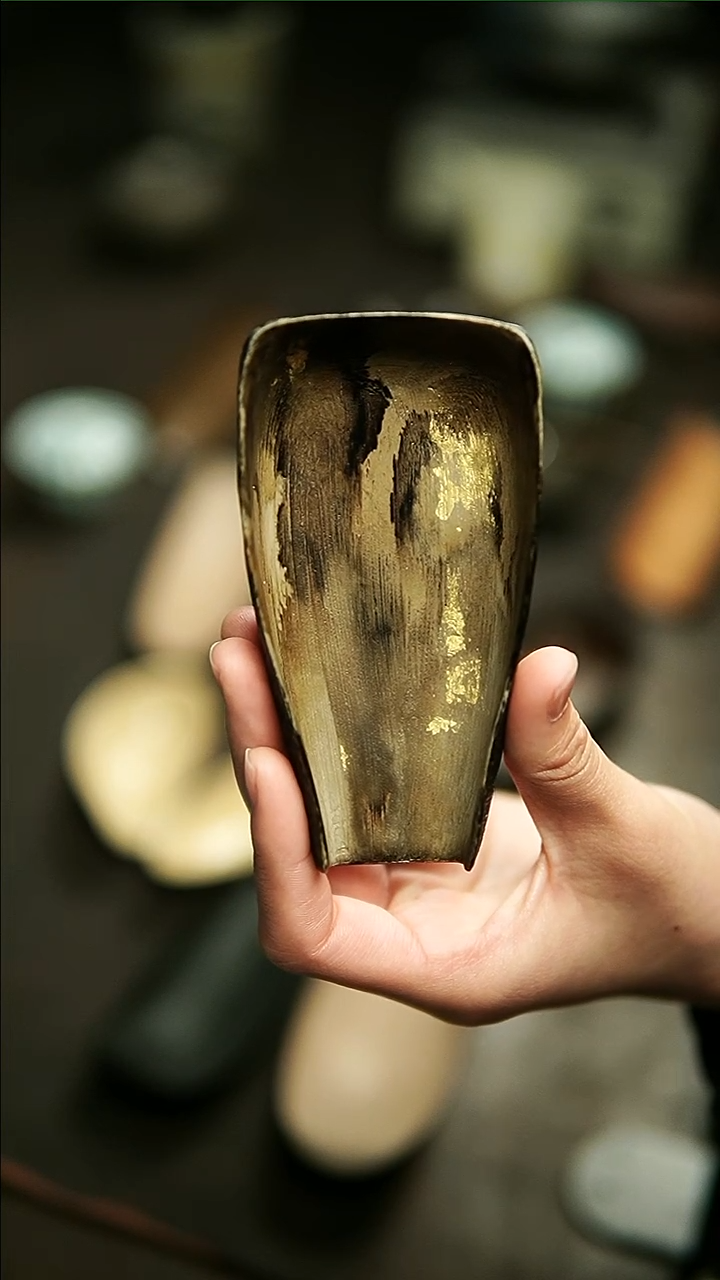 【闪购商品】张靖淞布胎大漆茶则