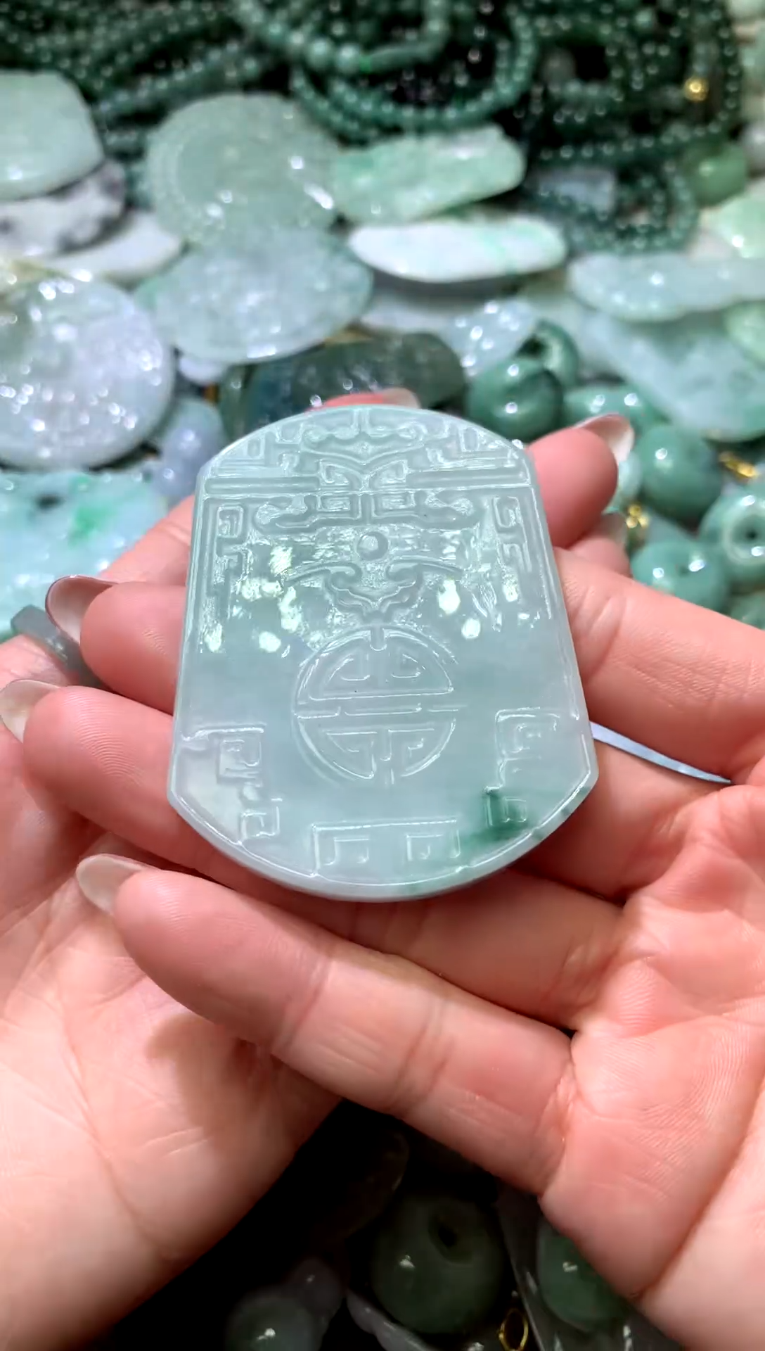 吊坠(不含链)未镶嵌翡翠1