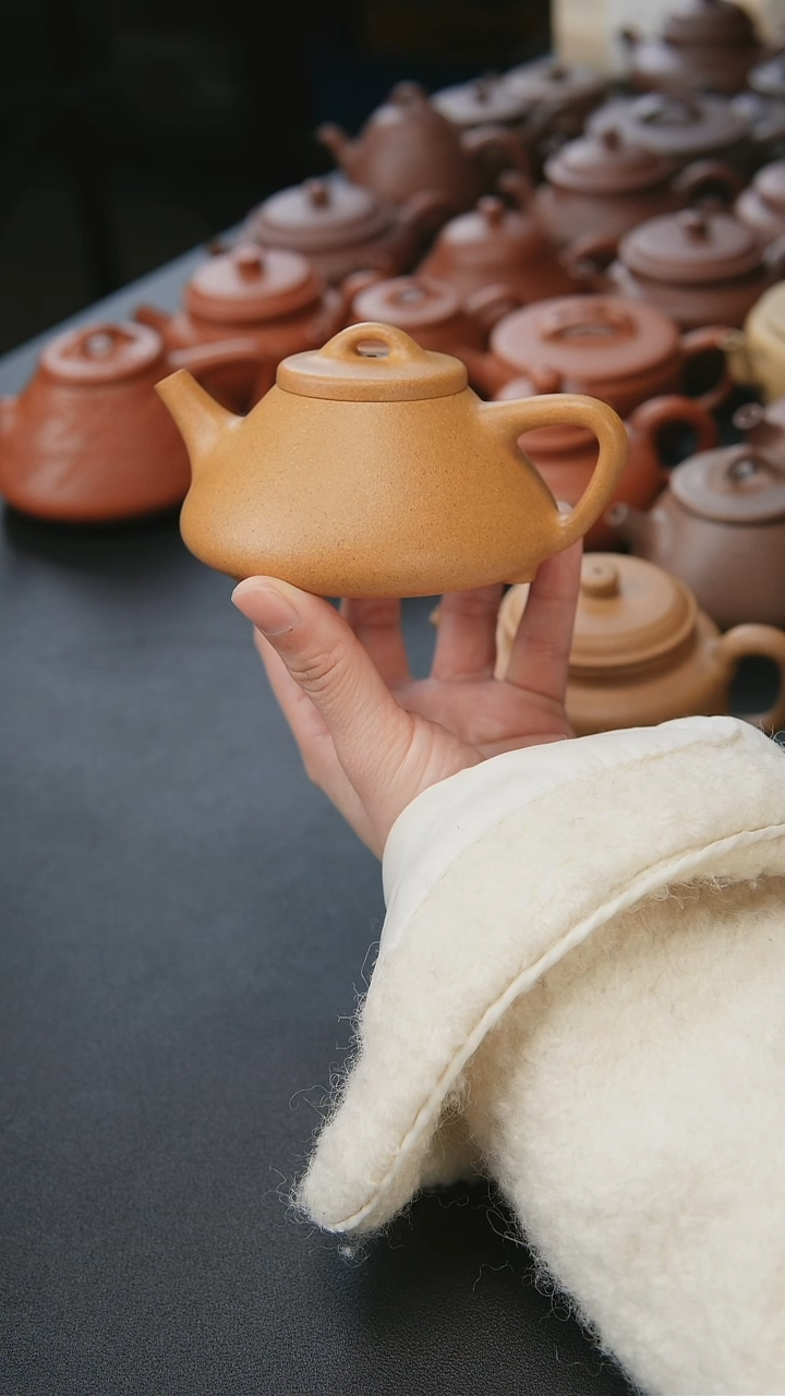 【闪购商品】紫砂茶壶紫砂壶老宕口黄金段子冶