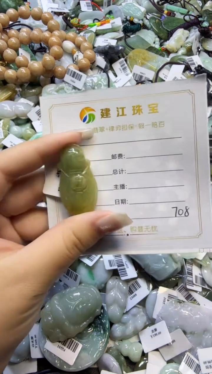 【闪购商品】翡翠颈饰未镶嵌00000708