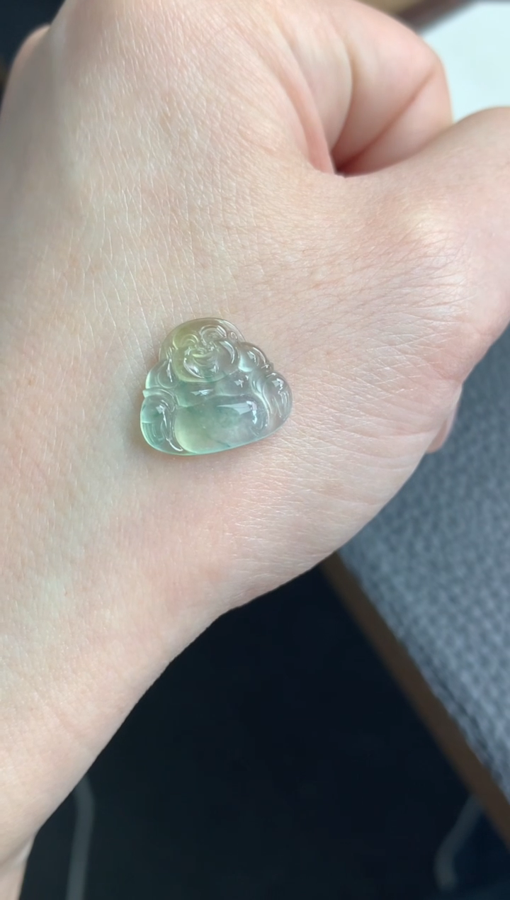 【闪购商品】定制翡翠未镶嵌佛公