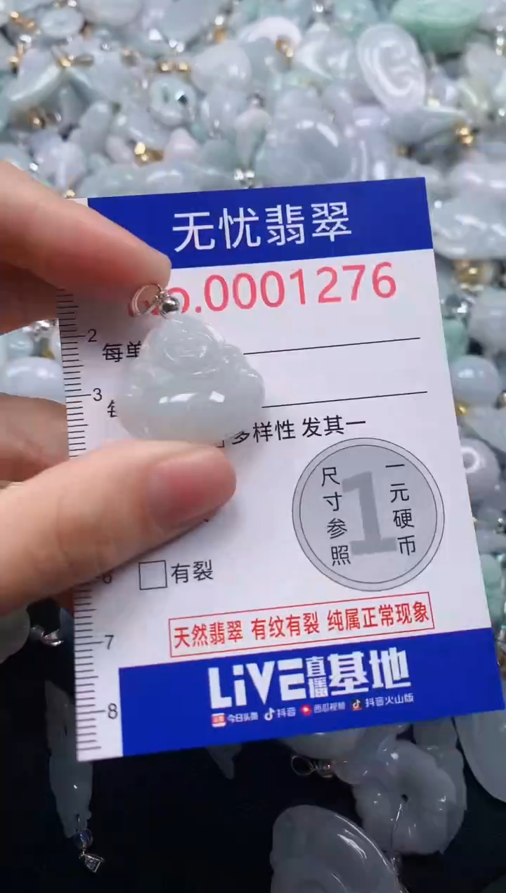 颈饰未镶嵌翡翠1276