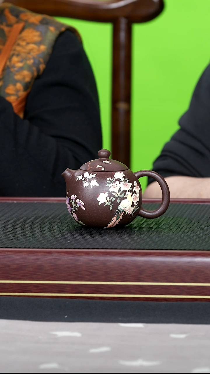 茶壶紫砂紫砂壶112金鼎吴记 西施 龙血砂 170cc