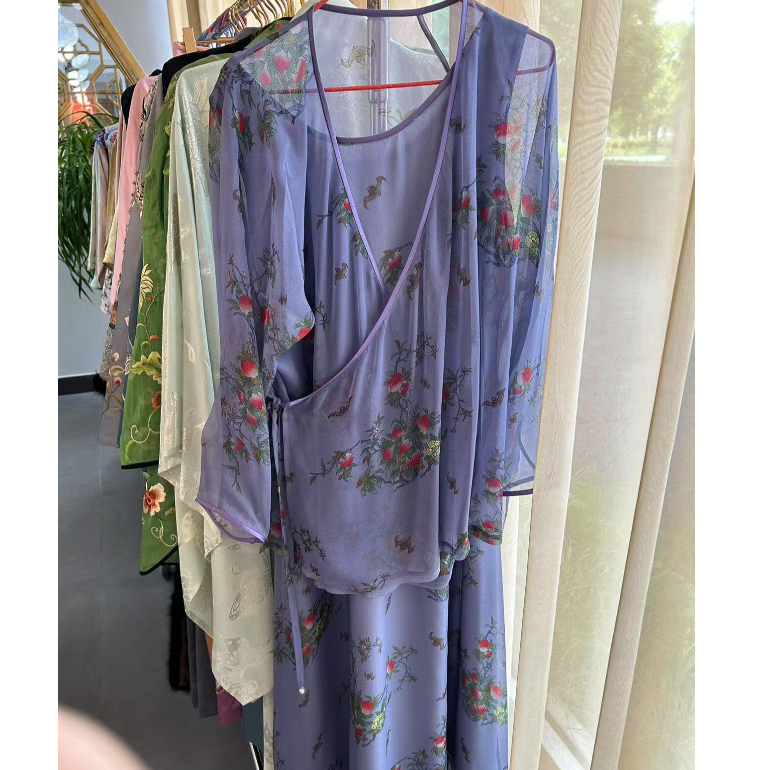 福利款斜襟开衫＋背心裙！NO退NO换（非图片款，看直播下单）