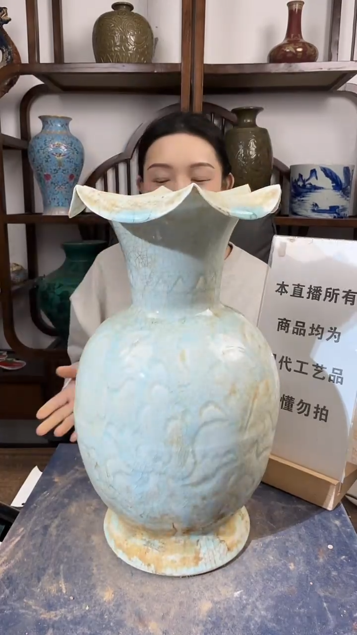 瓶瓷顺心瓷语 仿古复刻