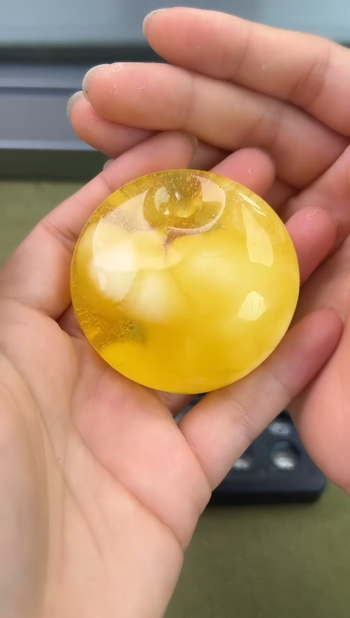 裸石琥珀未镶嵌琥珀蜜蜡吊坠