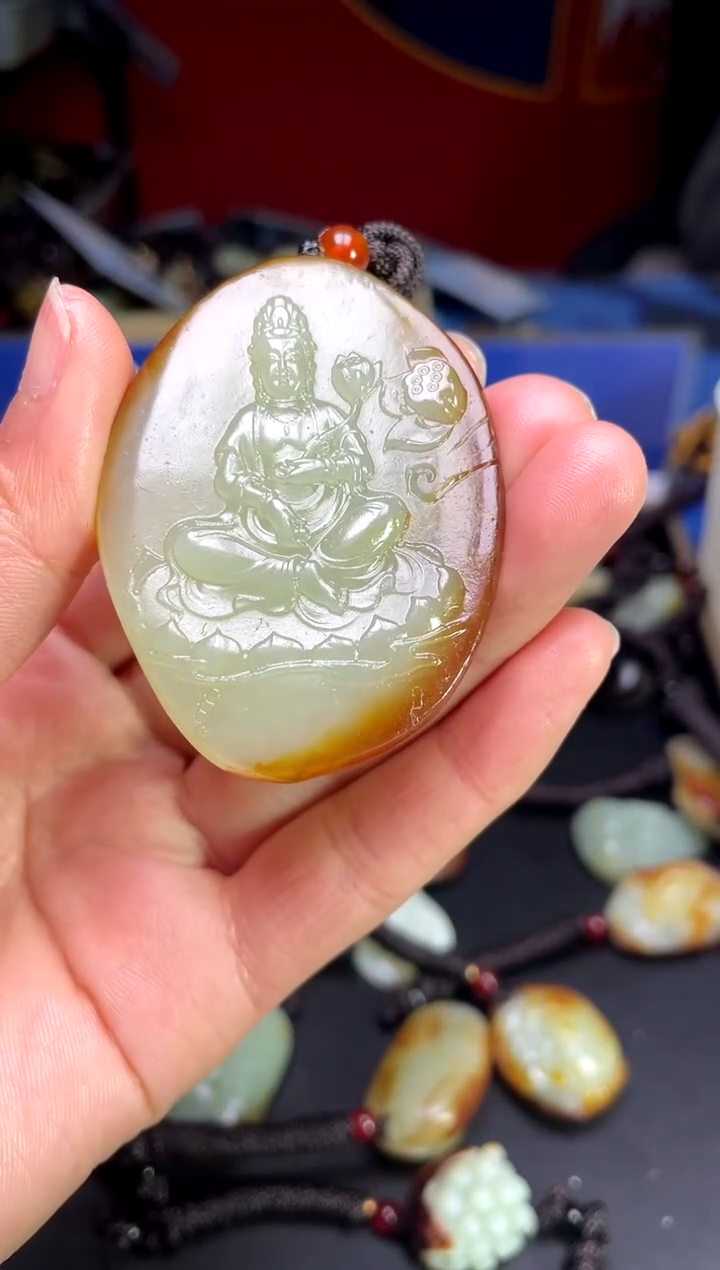 【闪购商品】和田玉颈饰未镶嵌123