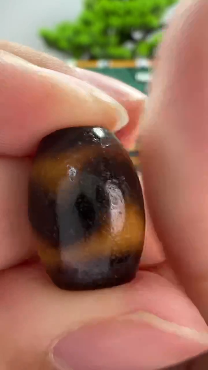 玛瑙/玉髓（覆膜）颈饰未镶嵌108.（微瑕随机发货）