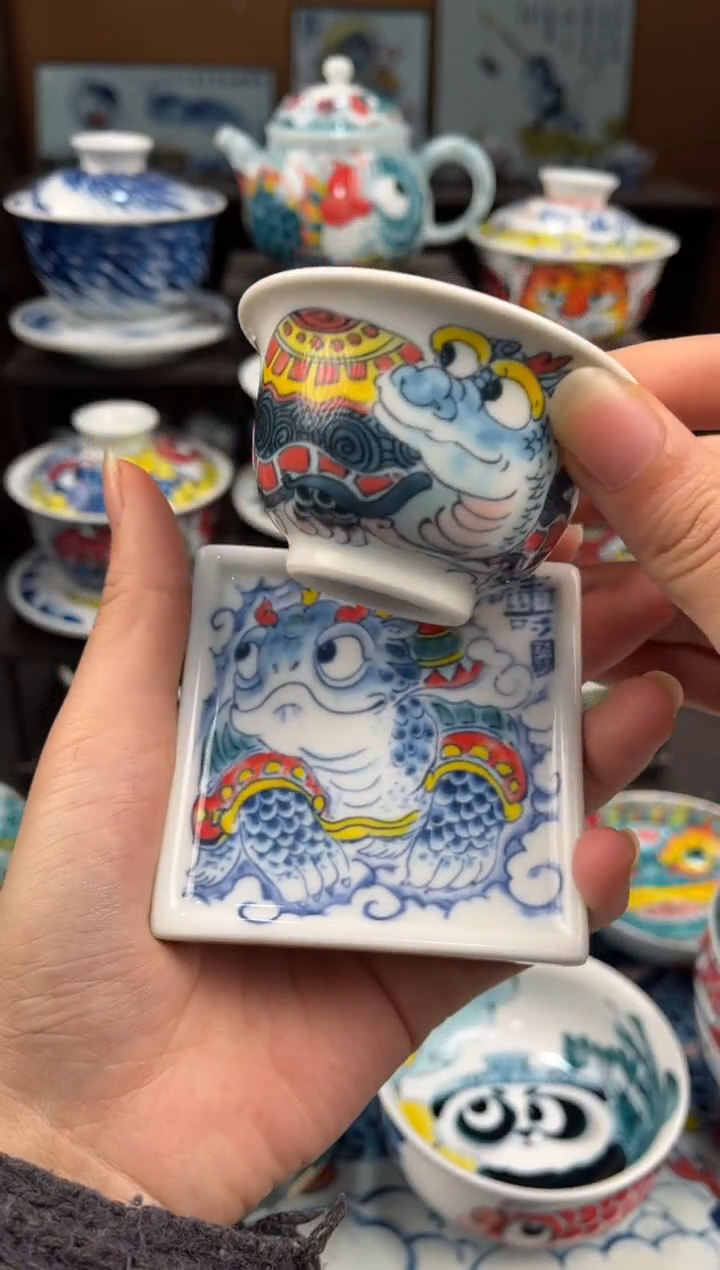 拙明院（宠粉价格）小压手+杯垫