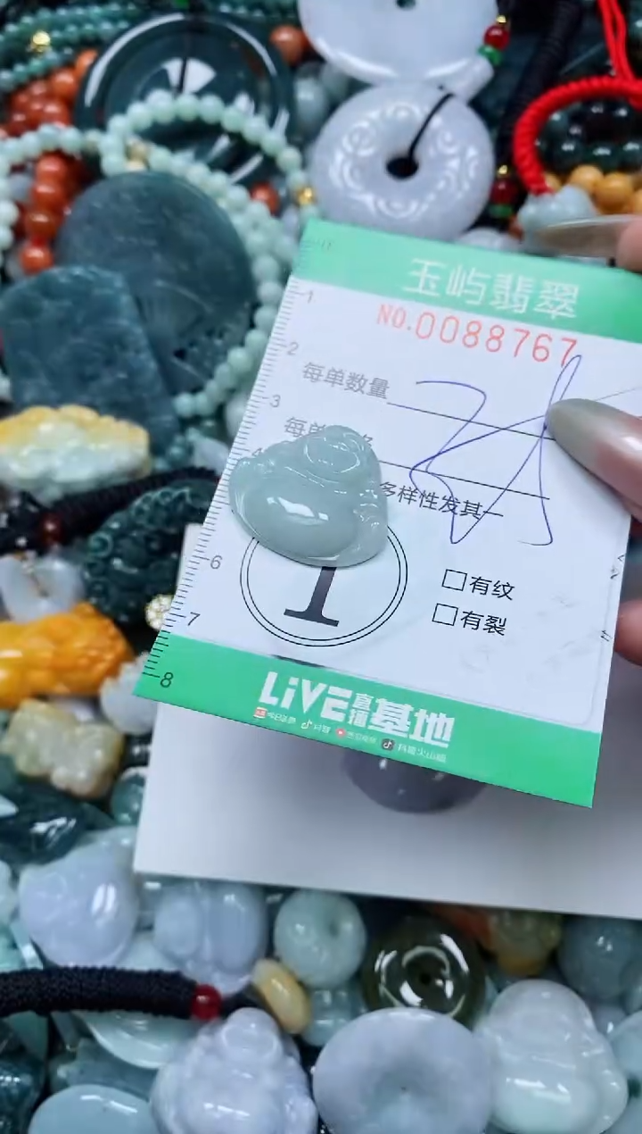 【闪购商品】翡翠颈饰未镶嵌闪购0088767