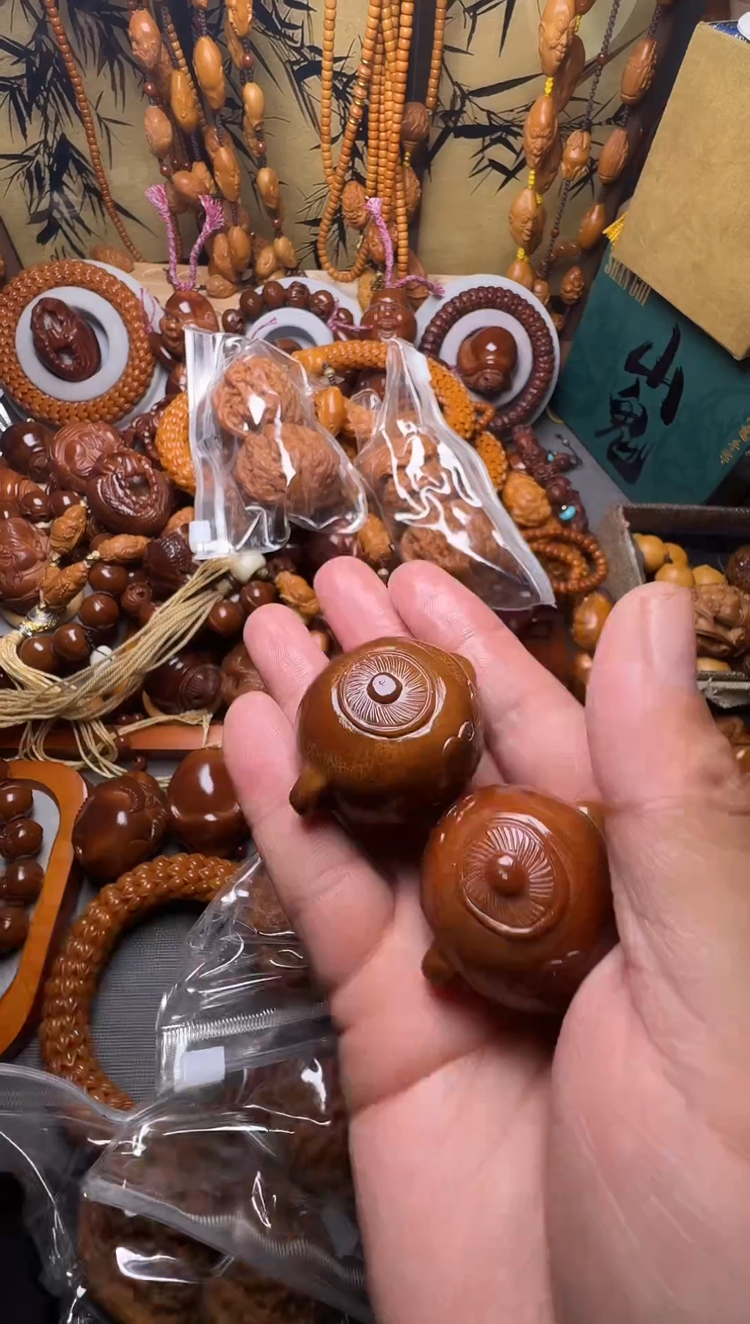 手串橄榄核把把胡一对