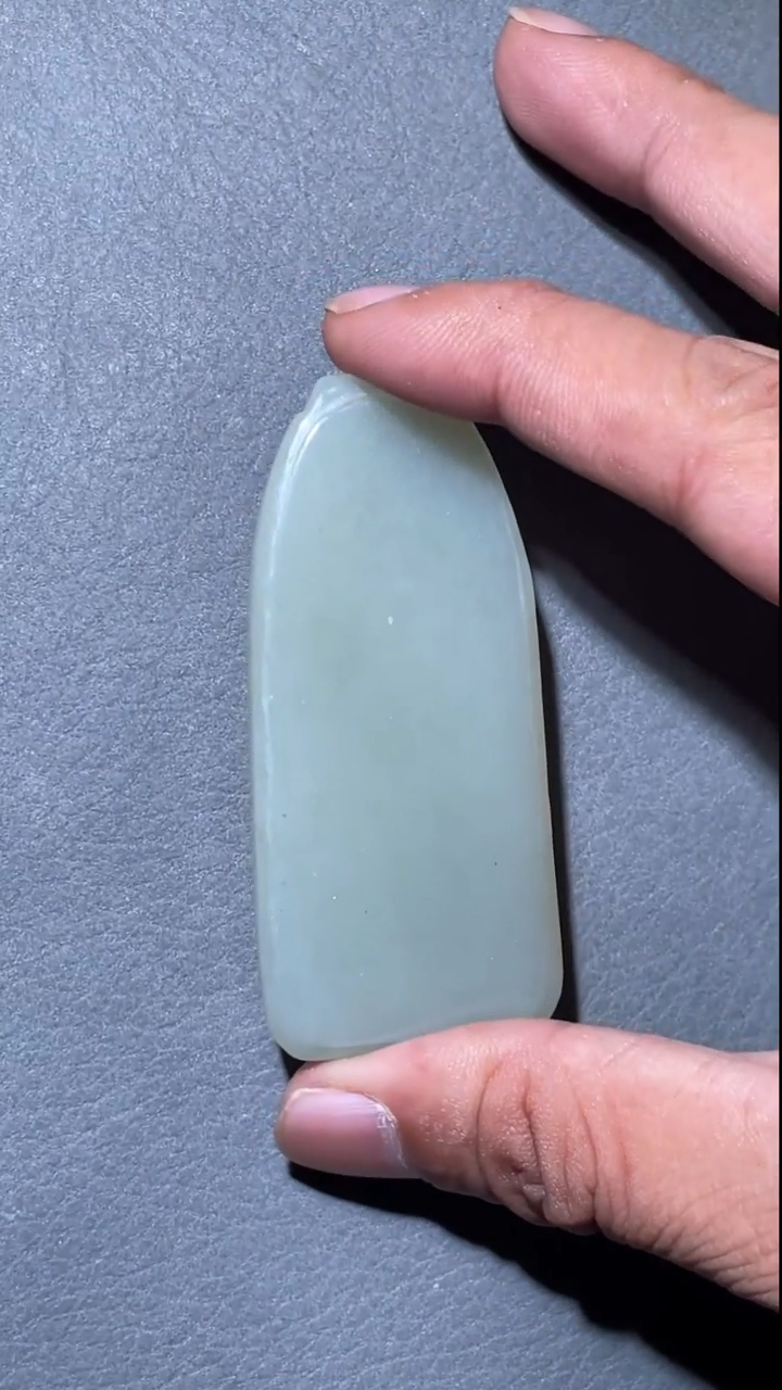 未镶嵌和田玉挂件TJ   无事牌