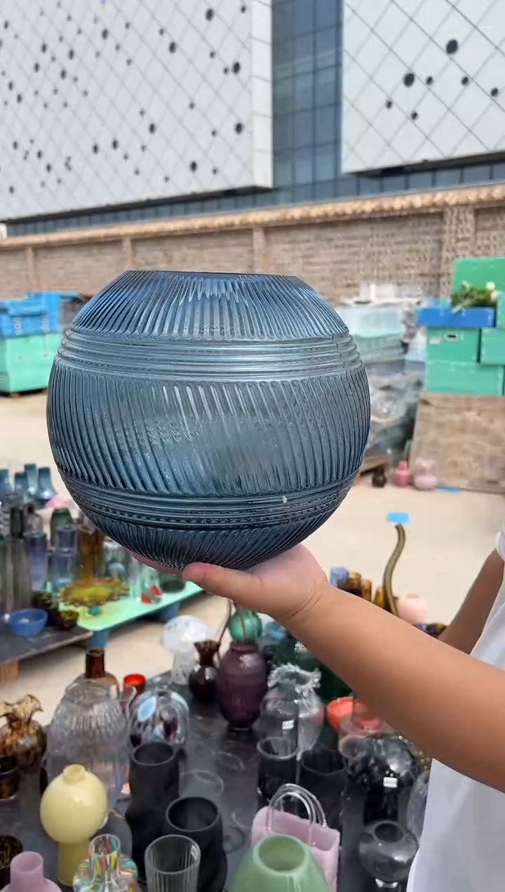 玻璃花瓶用于客厅桌面插花装饰