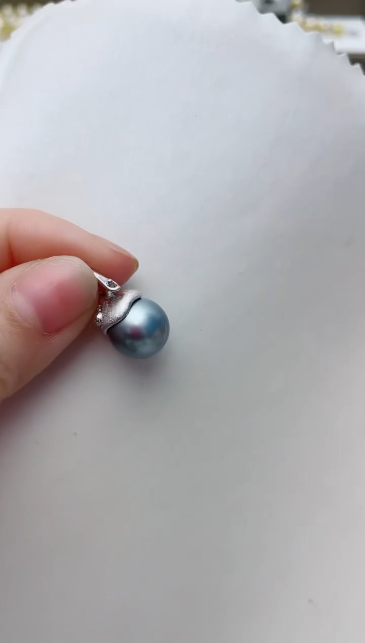 【闪购商品】海水珍珠颈饰银S925镶嵌A46