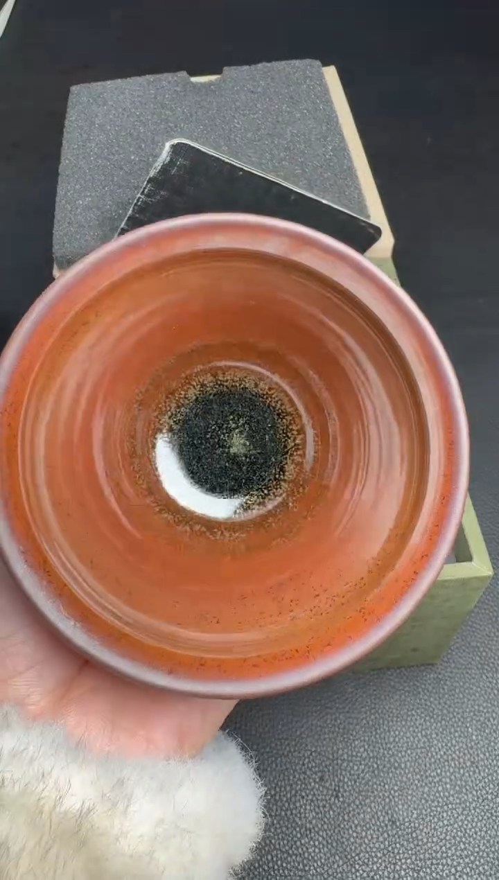 【闪购商品】茶盏许杰龙窑柴烧105