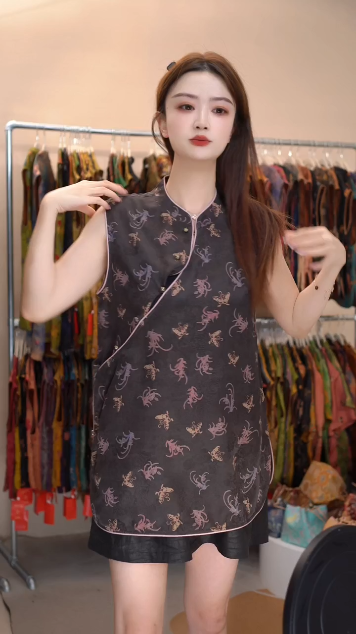 清仓不退不换卡绳兰花蝴蝶