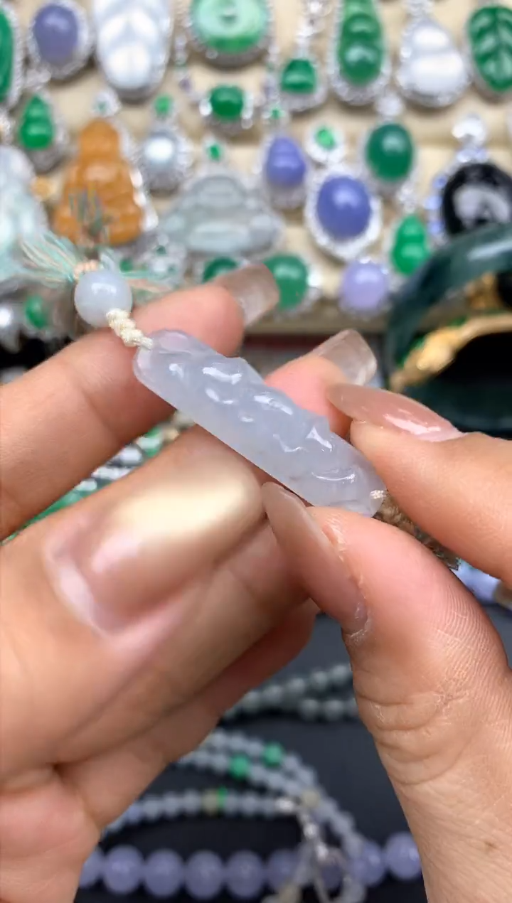 颈饰未镶嵌翡翠204-中国好珍宝