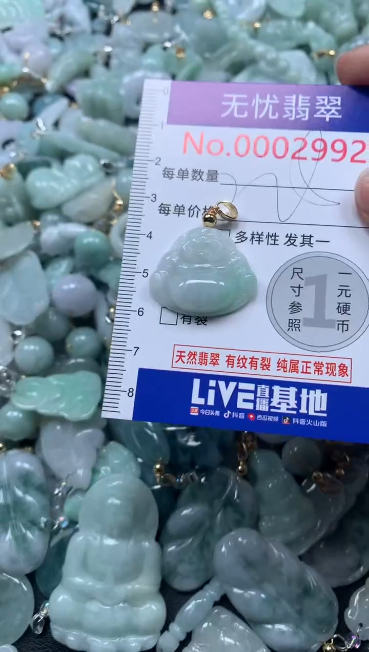 颈饰未镶嵌翡翠2992