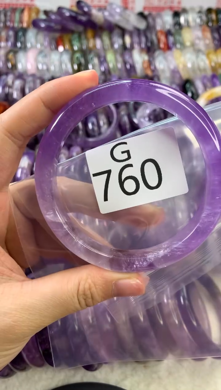 【闪购商品】水晶水晶手镯G未镶嵌760-64