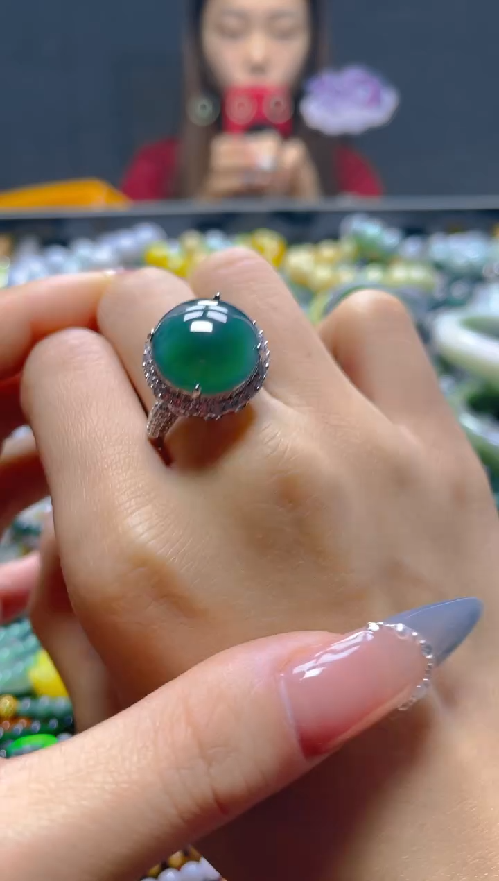 颈饰未镶嵌翡翠/Z/翡翠A货，一件也是批发价