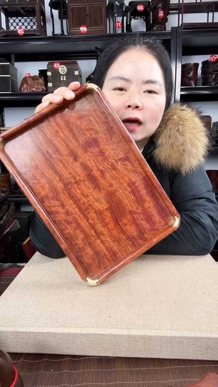 【闪购商品】木831瑕疵老李红木工艺品