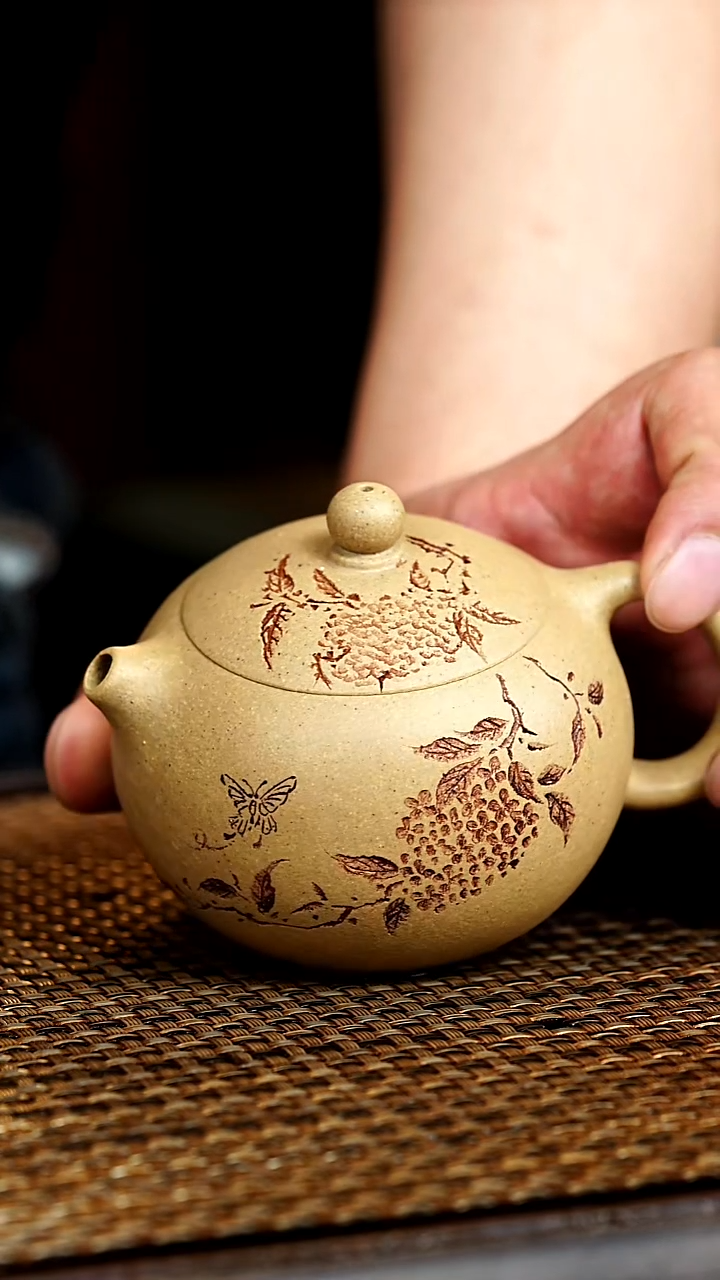 茶壶紫砂宜兴悦茗壶紫砂    12 本山段泥