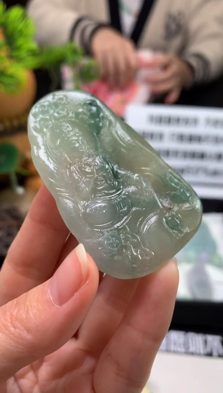 未镶嵌定制翡翠重***板---120307