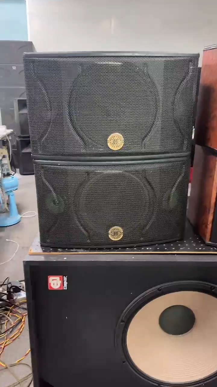 不包邮 10寸卡包音响  KTV音箱一对   运费到付