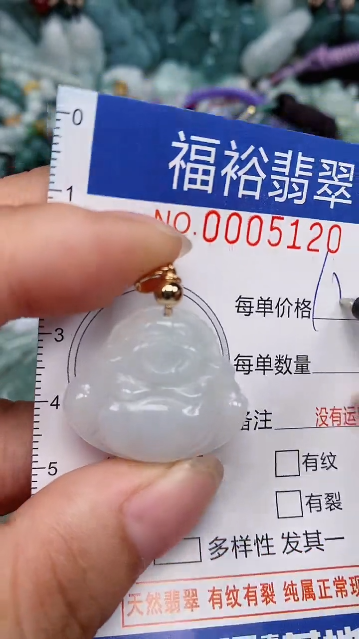 翡翠未镶嵌颈饰...0005120