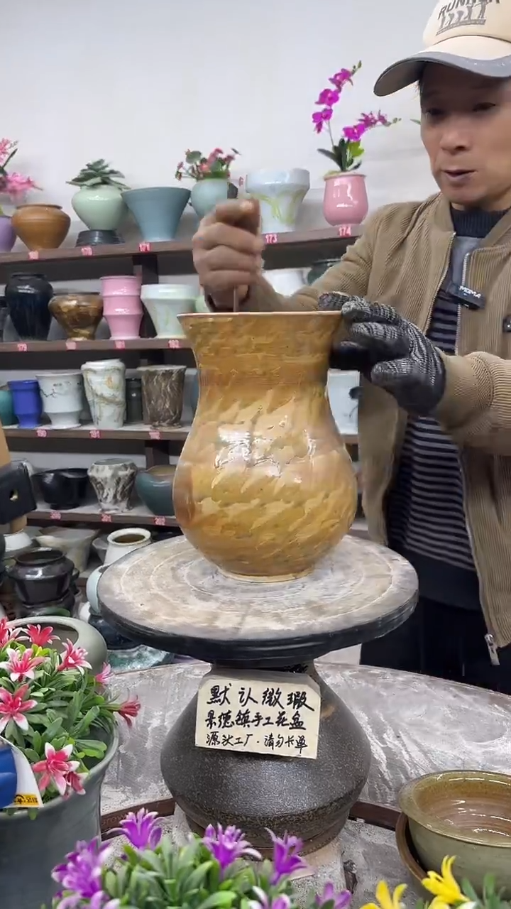 12-18-高25口15瑕-花盆