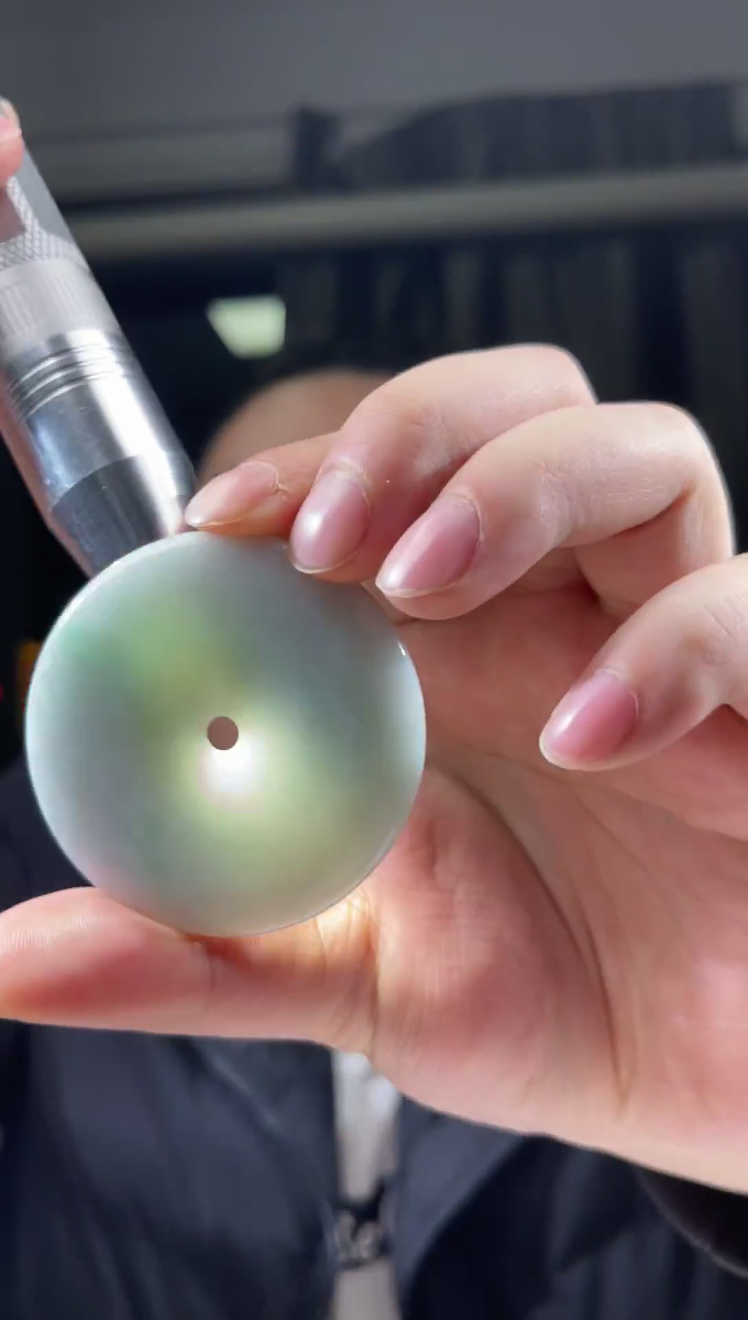 【闪购商品】翡翠颈饰未镶嵌天然翡翠(多样性发)平安扣