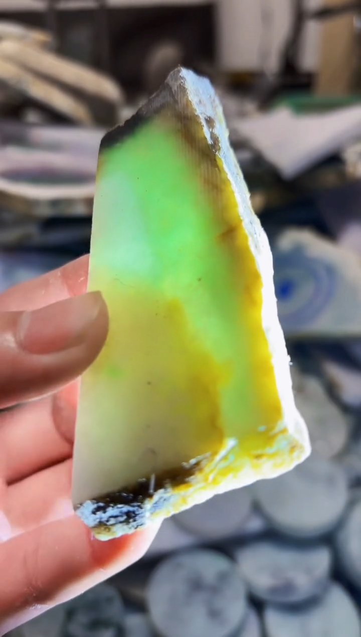 【闪购商品】翡翠颈饰未镶嵌A货白文1315