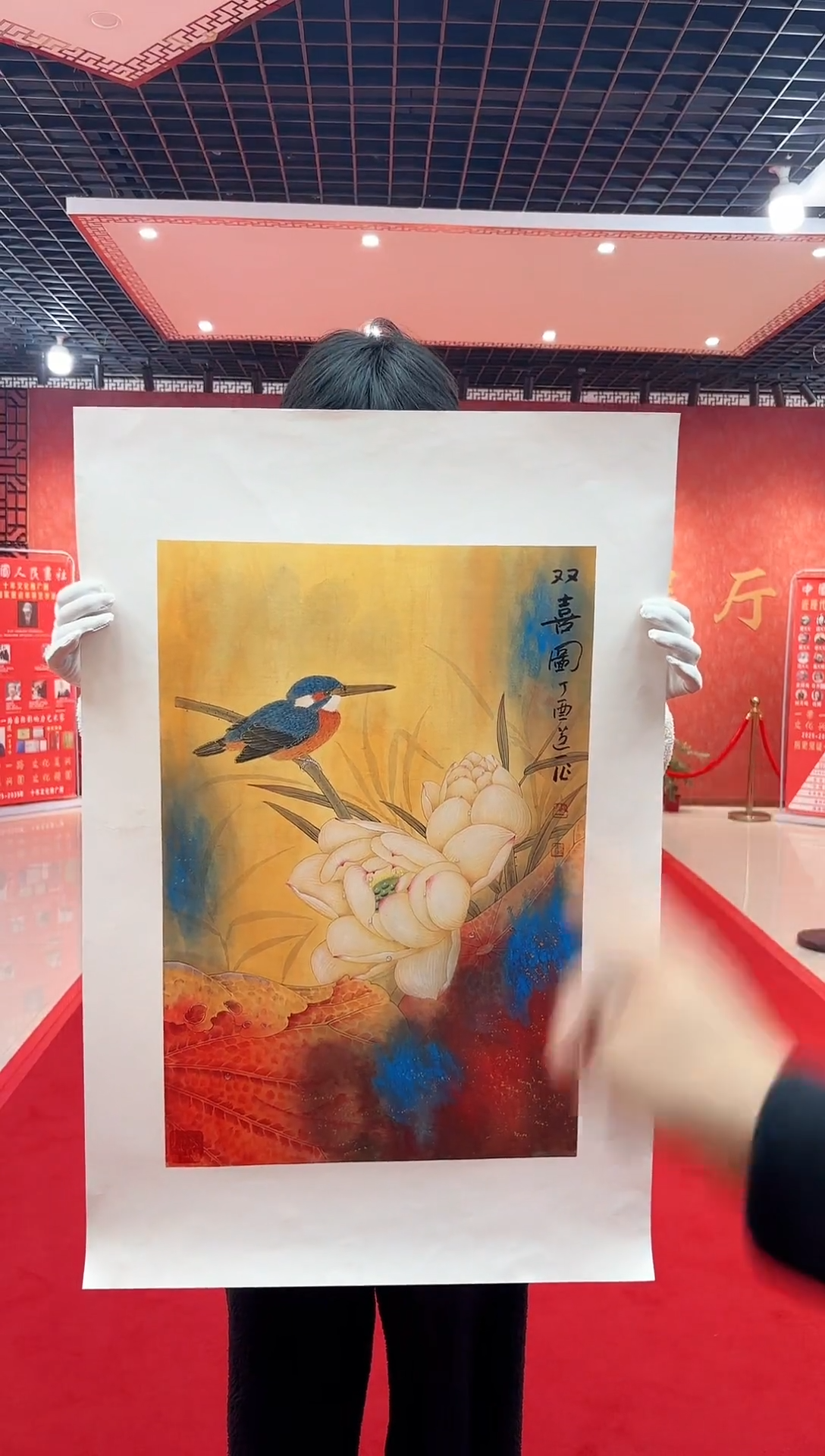 【闪购商品】国画画道一老师手绘作品D32