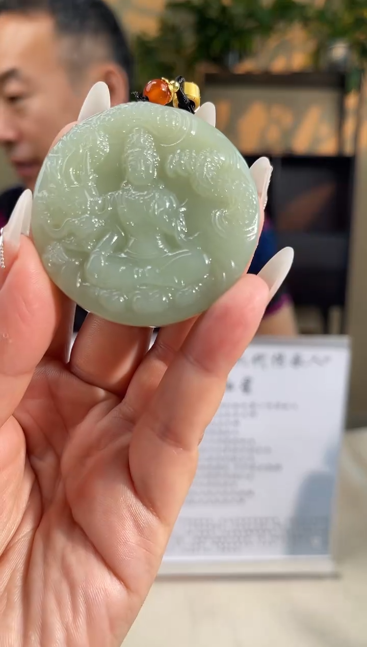 和田玉未镶嵌颈饰多样性拍一发一13059