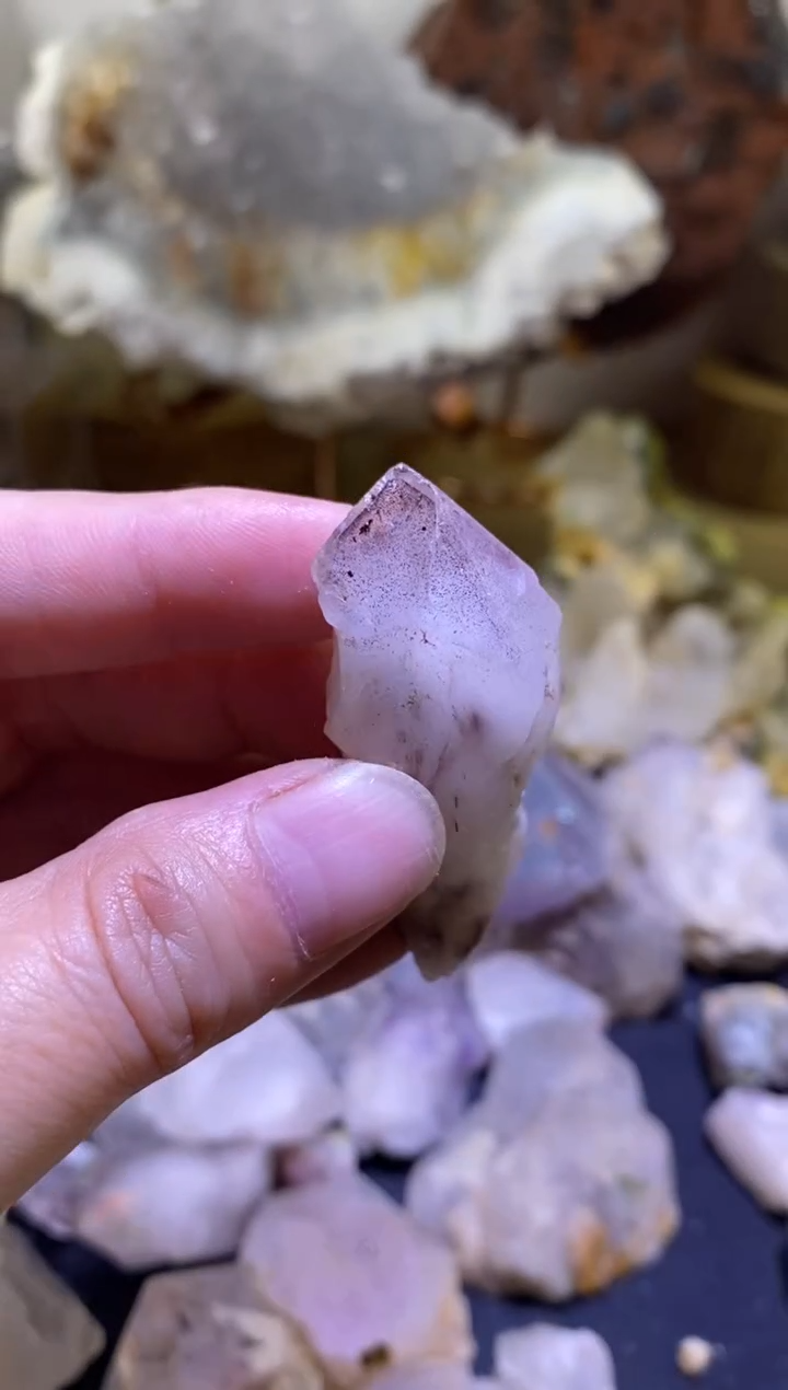 未镶嵌珠宝半成品水晶101号四川美姑超七花园水晶