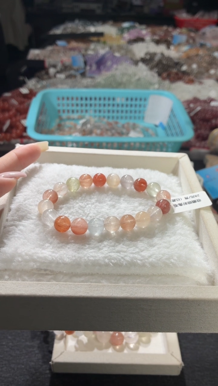 未镶嵌手链水晶301号 多样性发一B  9+