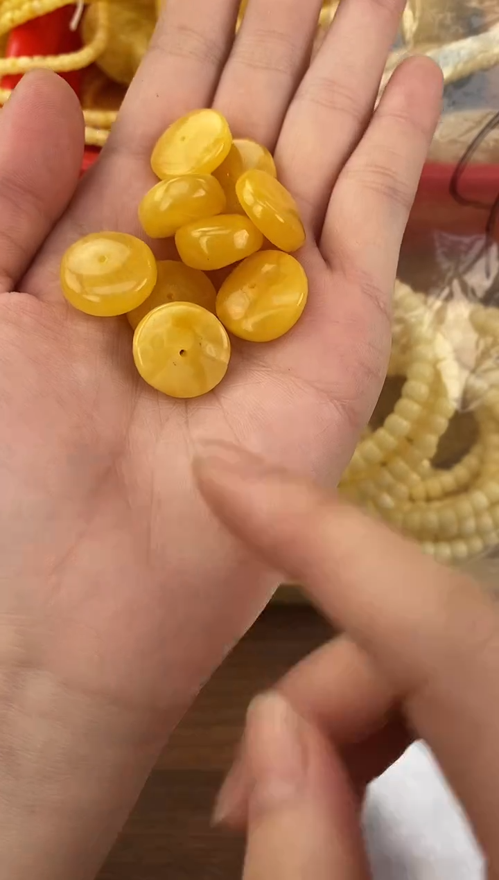 裸石琥珀未镶嵌天然琥珀蜜蜡多样性发一