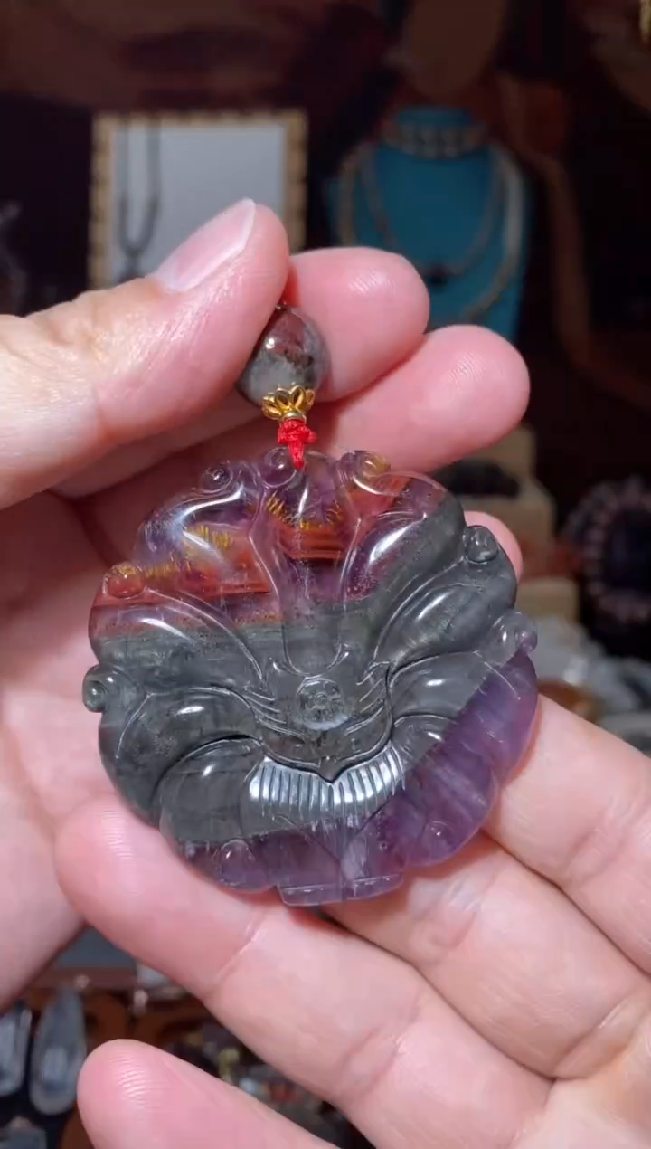 【闪购商品】水晶吊坠未镶嵌极光23